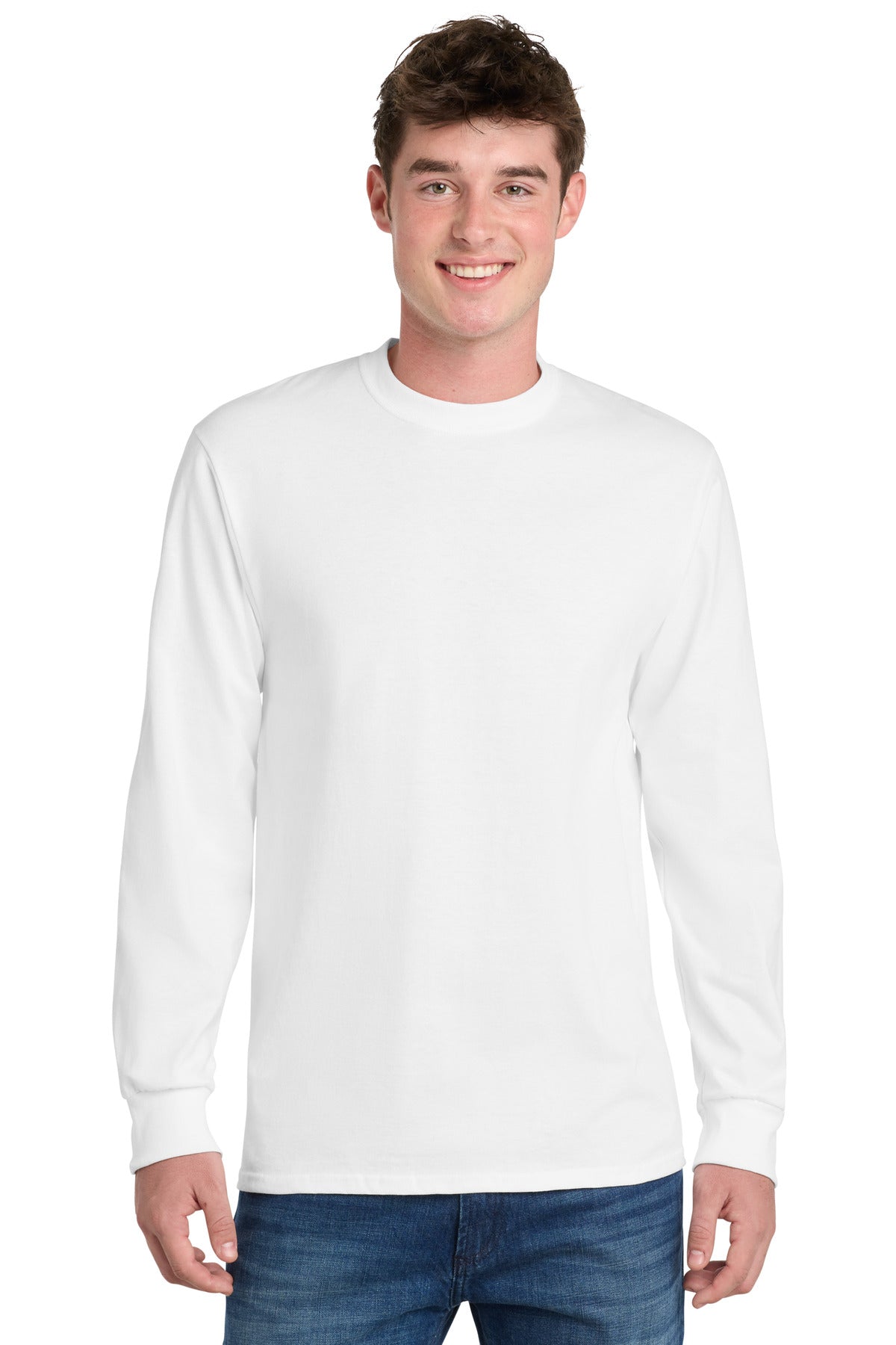 Port & Co ™ Tall Long Sleeve Essential Tee. PC61LST - Port & Co PC61LST