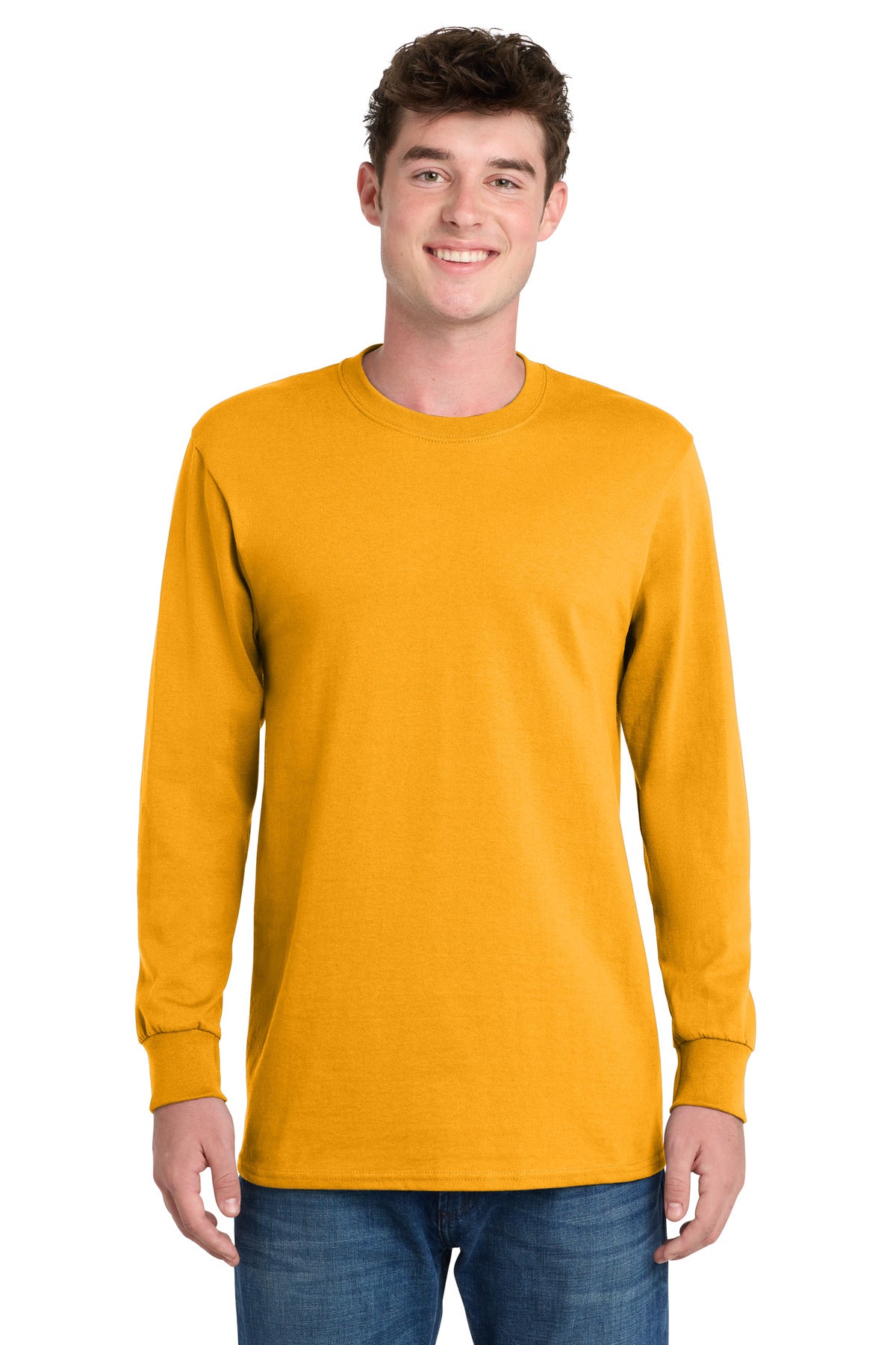 Port & Co ™ Long Sleeve Essential Tee. PC61LS - Port & Company PC61LS