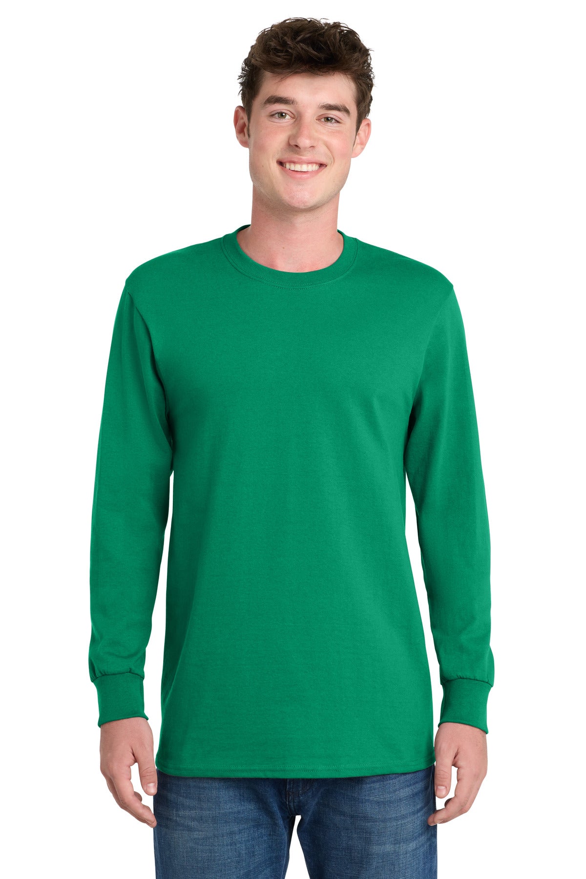 Port & Co ™ Long Sleeve Essential Tee. PC61LS - Port & Co PC61LS