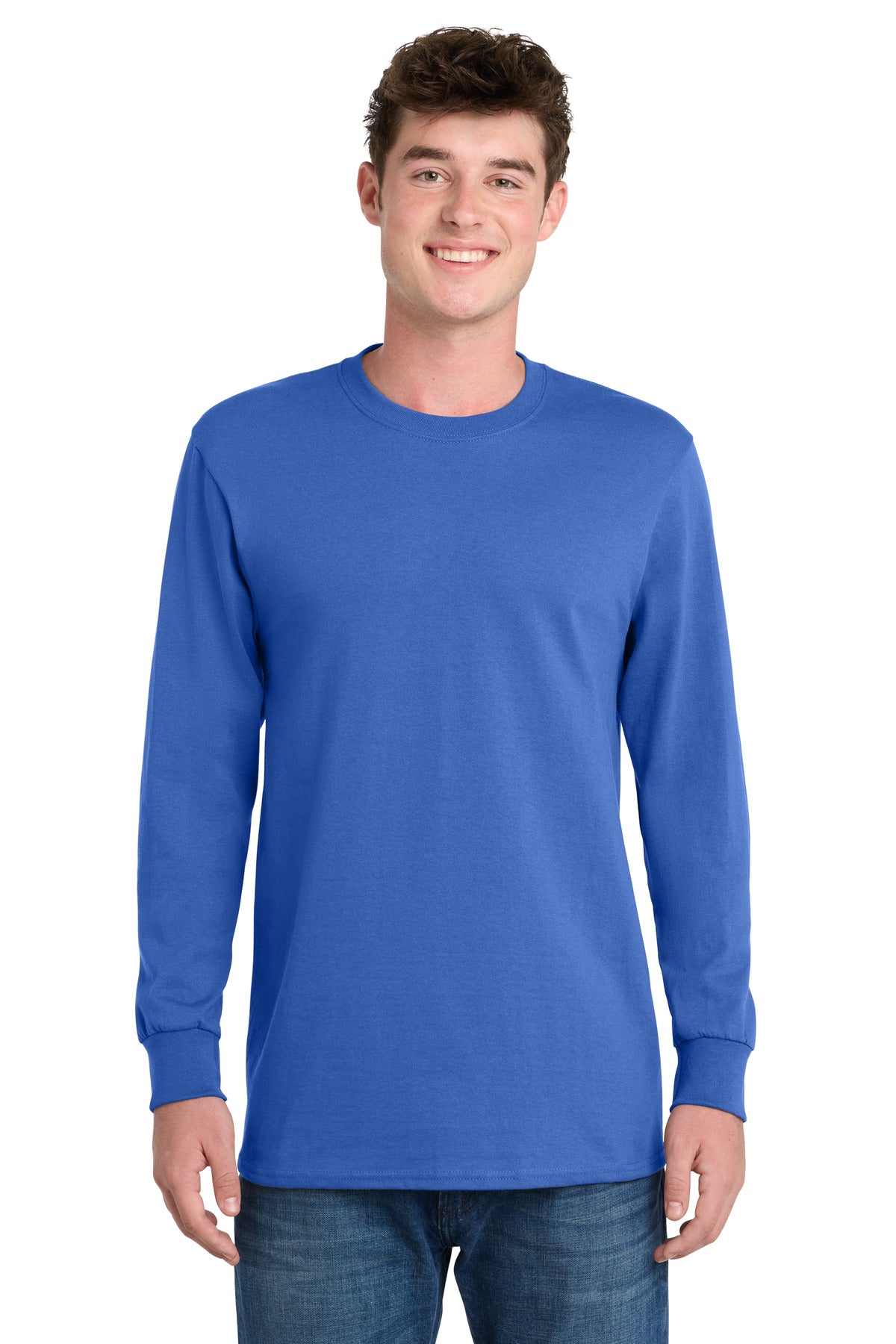 Port & Co ™ Long Sleeve Essential Tee. PC61LS - Port & Co PC61LS
