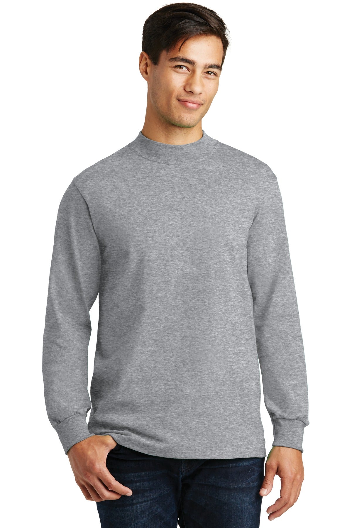 Port & Co ™ Essential Mock Turtleneck. PC61M - Port & Company PC61M