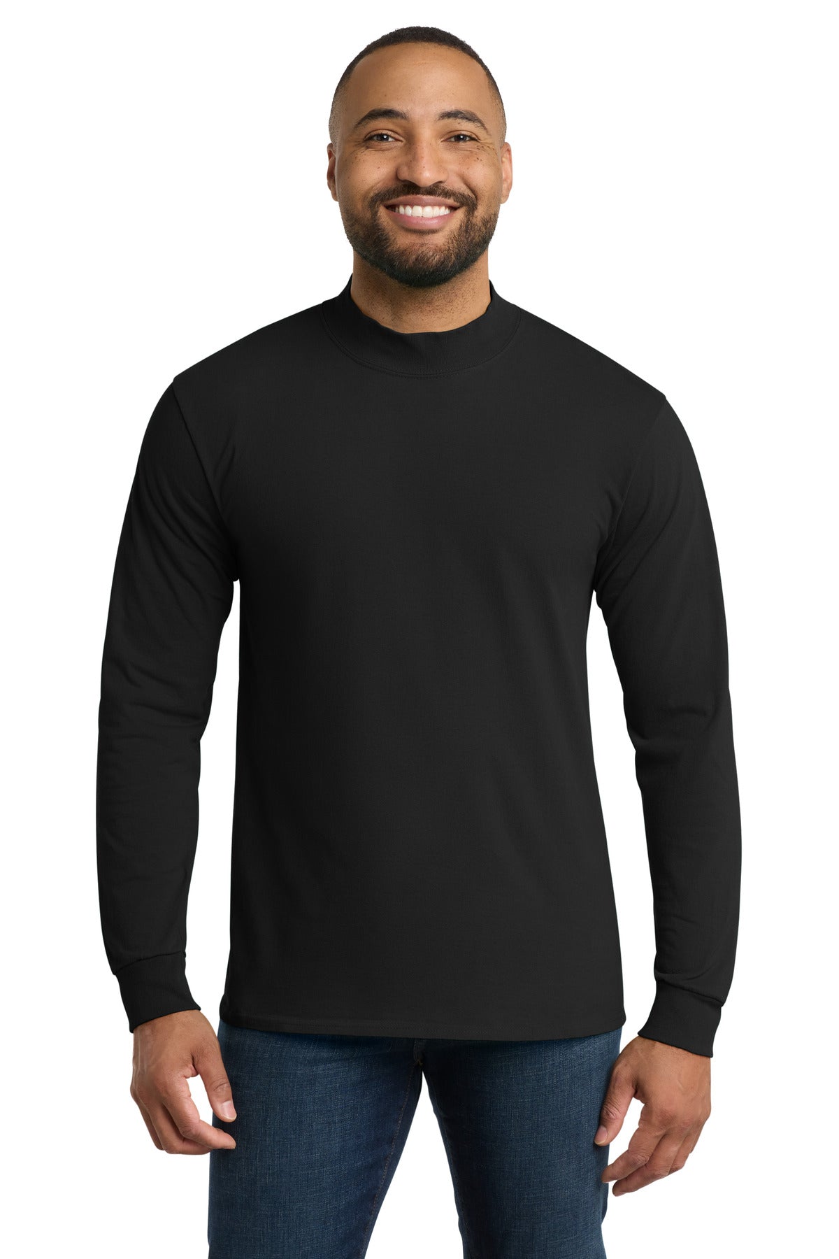 Port & Co ™ Essential Mock Turtleneck. PC61M - Port & Co PC61M