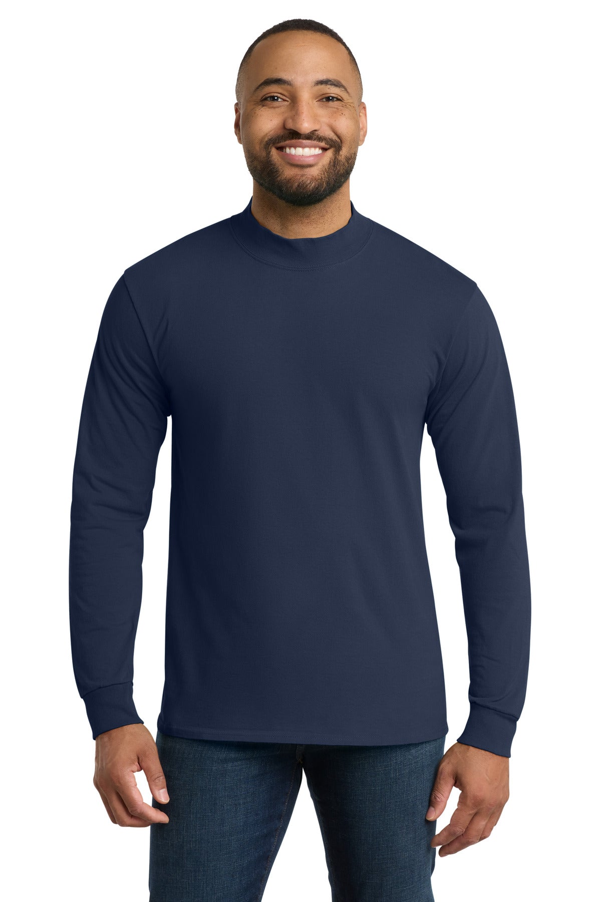 Port & Co ™ Essential Mock Turtleneck. PC61M - Port & Co PC61M