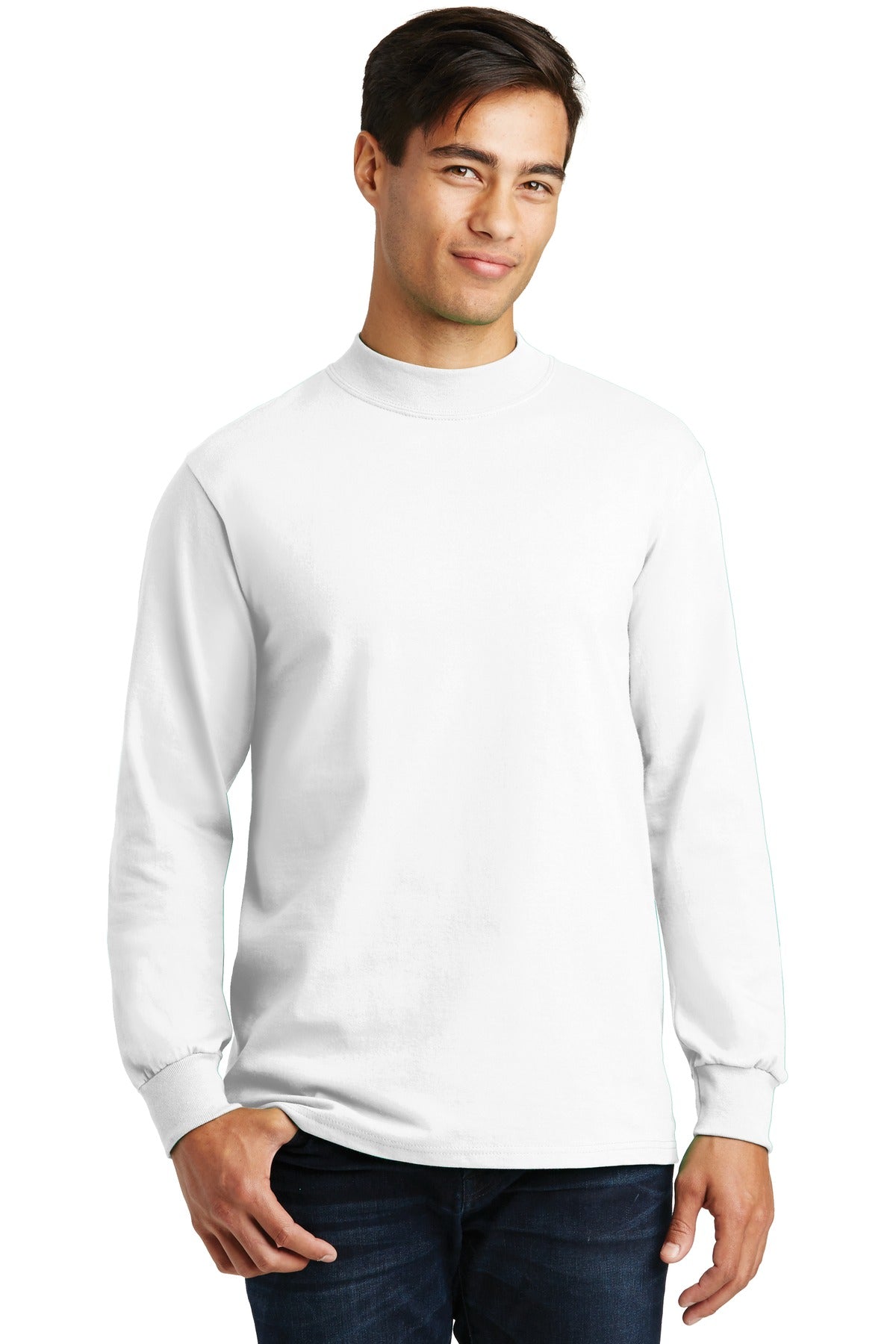 Port & Co ™ Essential Mock Turtleneck. PC61M - Port & Company PC61M