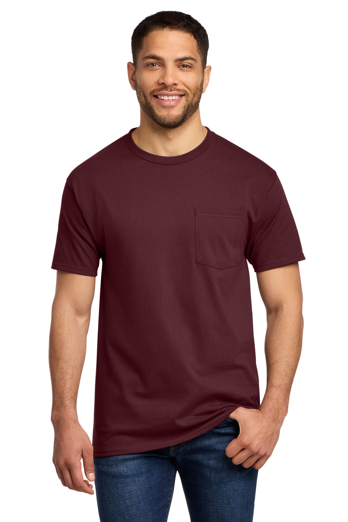Port & Company PC61PT Tall Essential Pocket Tee | Port & Co PC61PT