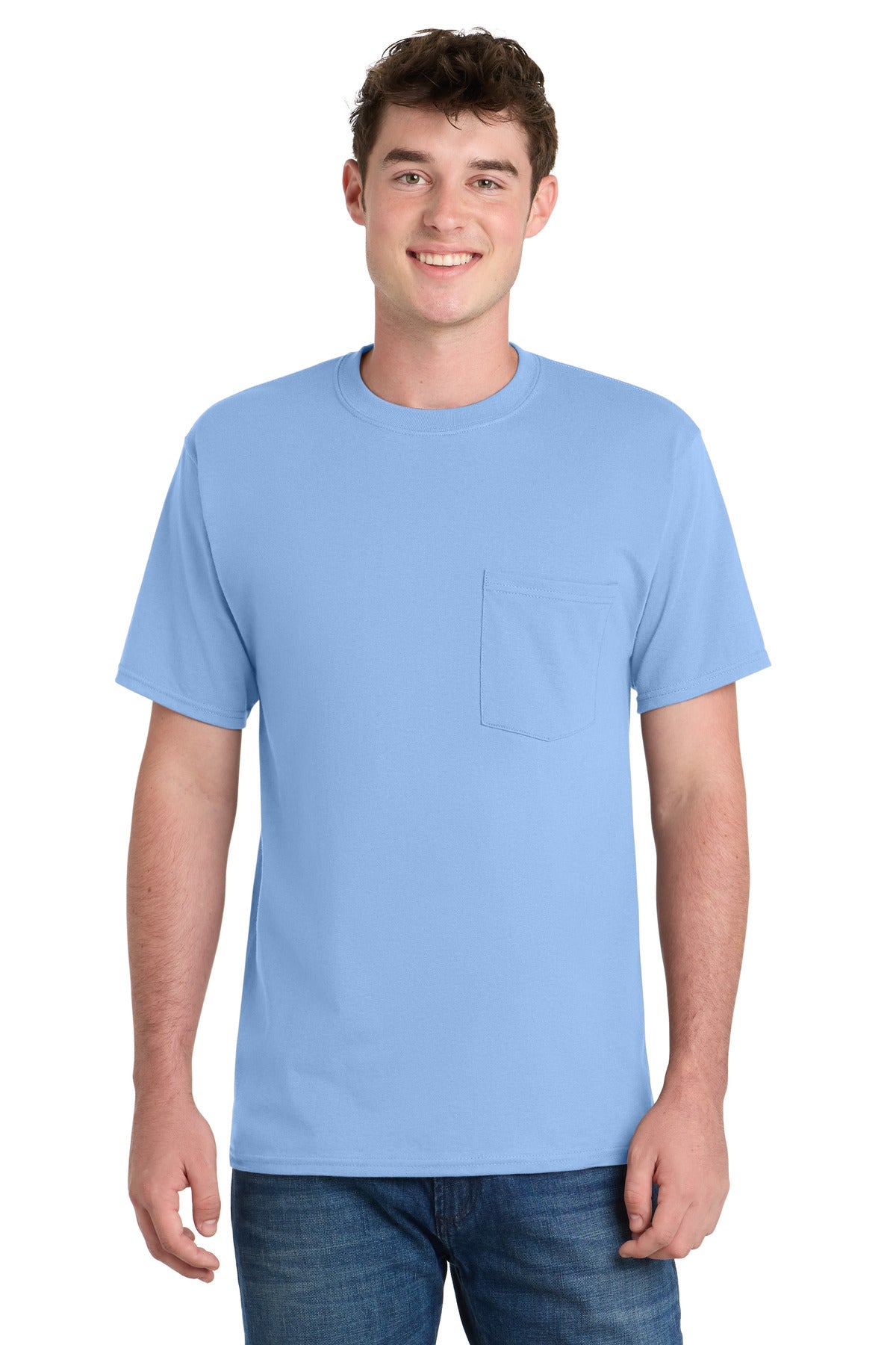 Port & Co ™ Tall Essential Pocket Tee. PC61PT - Port & Co PC61PT