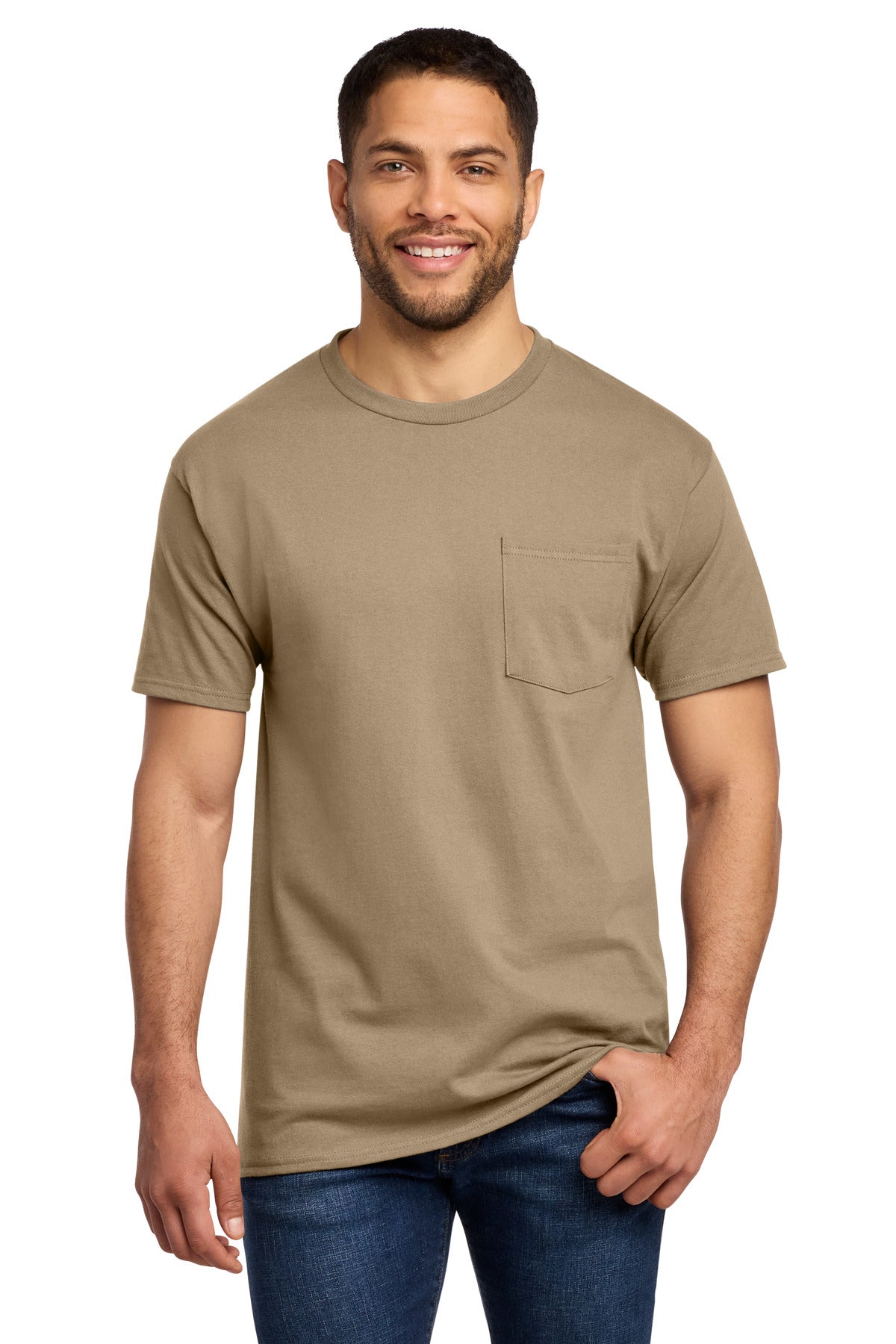 Port & Company PC61PT Tall Essential Pocket Tee | Port & Co PC61PT