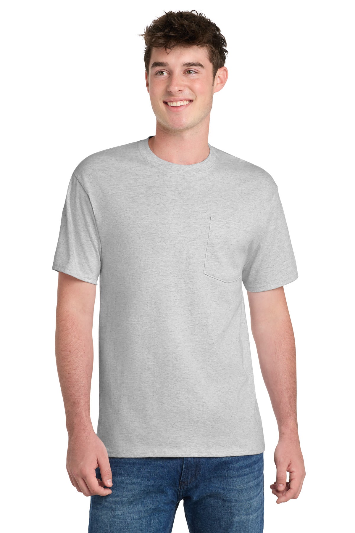 Port & Co ™ Essential Pocket Tee. PC61P - Port & Co PC61P