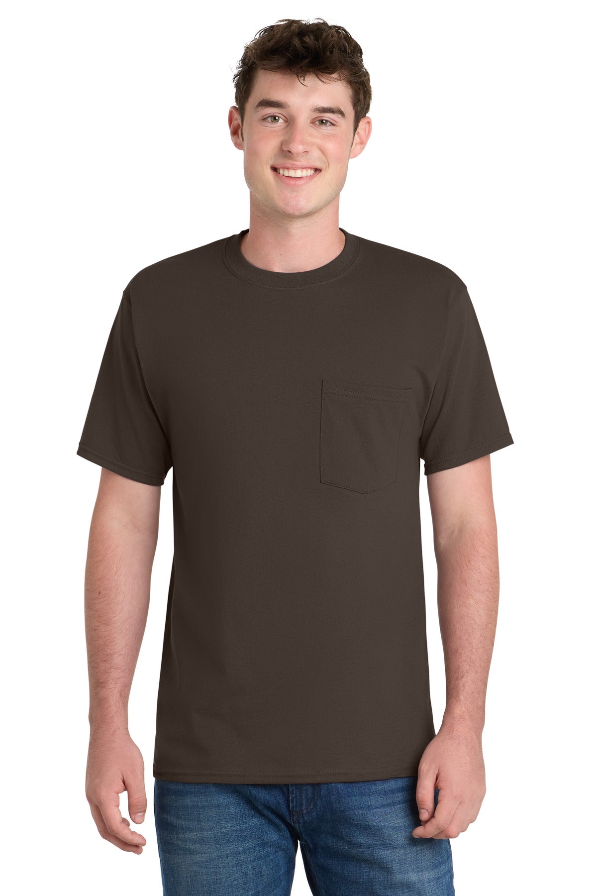 Port & Co ™ Essential Pocket Tee. PC61P - Port & Company PC61P