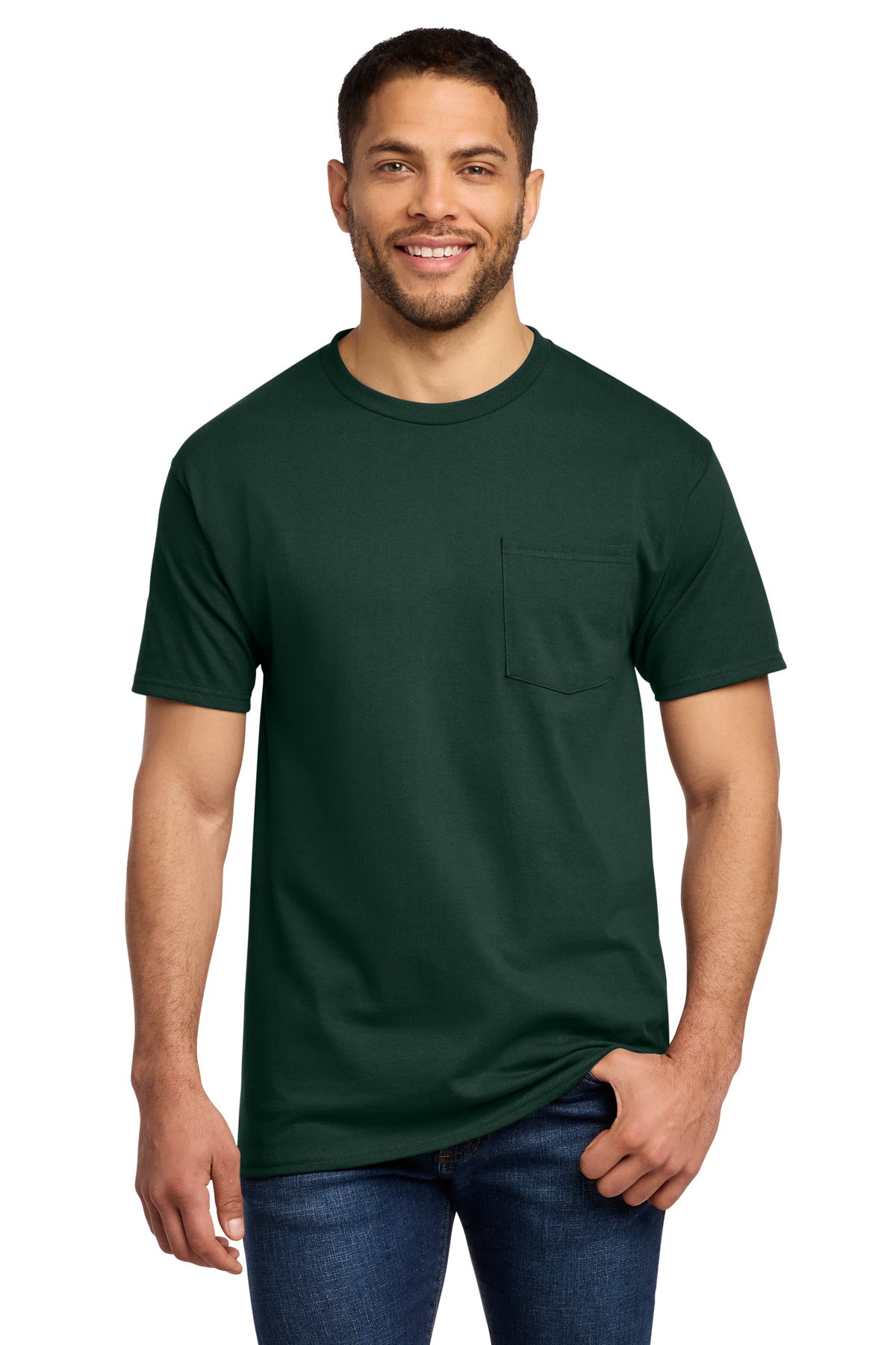 Port & Company PC61P Essential Pocket Tee | Port & Co PC61P