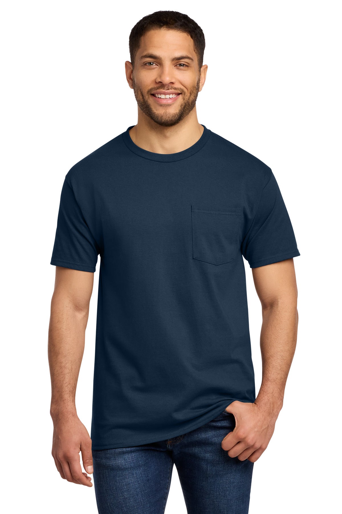 Port & Company PC61P Essential Pocket Tee | Port & Co PC61P