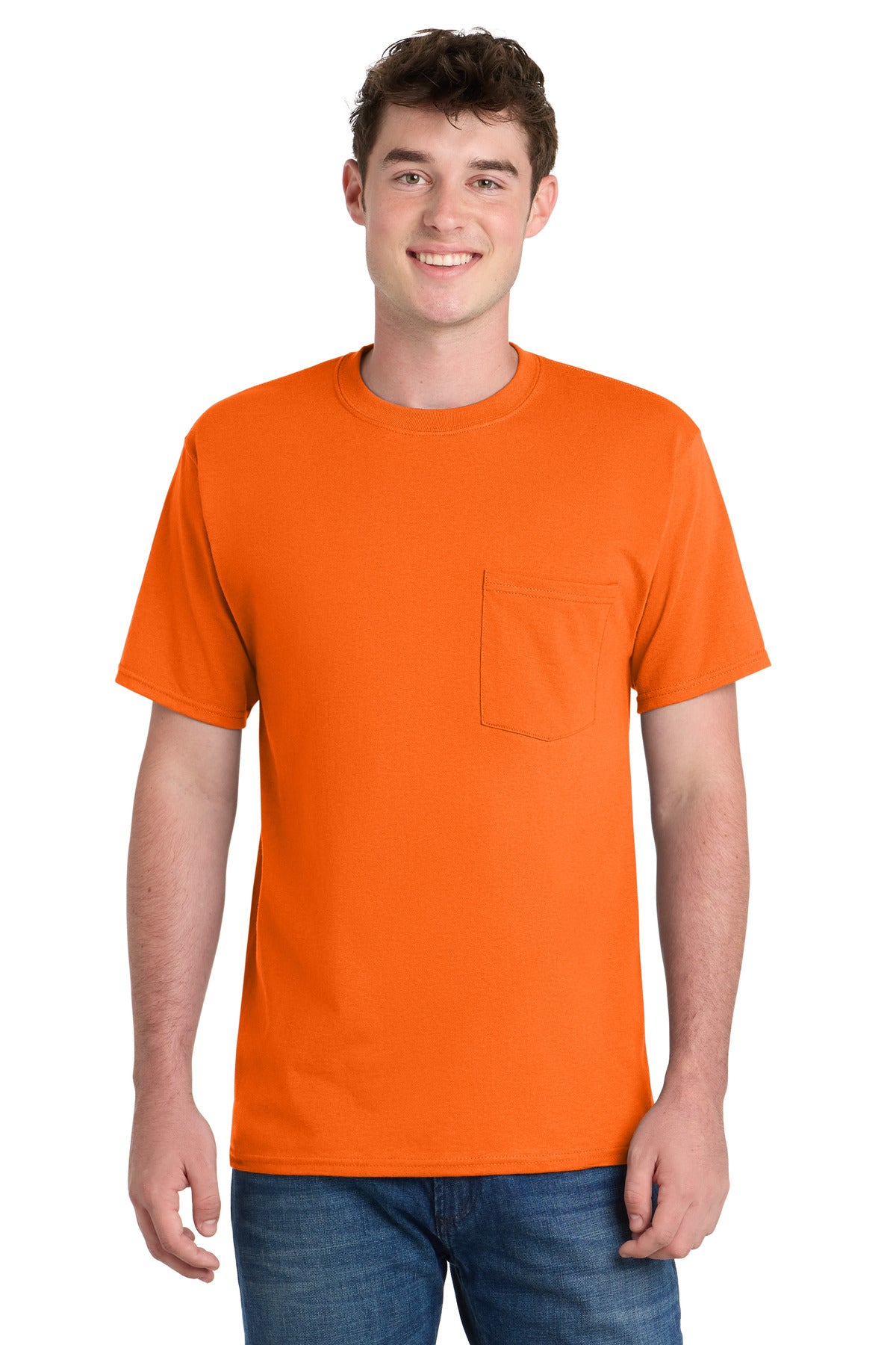 Port & Co ™ Essential Pocket Tee. PC61P - Port & Co PC61P