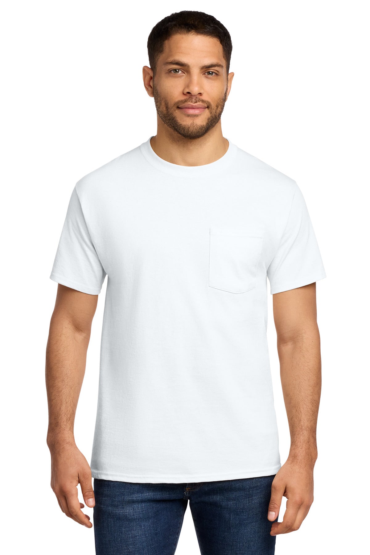 Port & Company PC61P Essential Pocket Tee | Port & Co PC61P