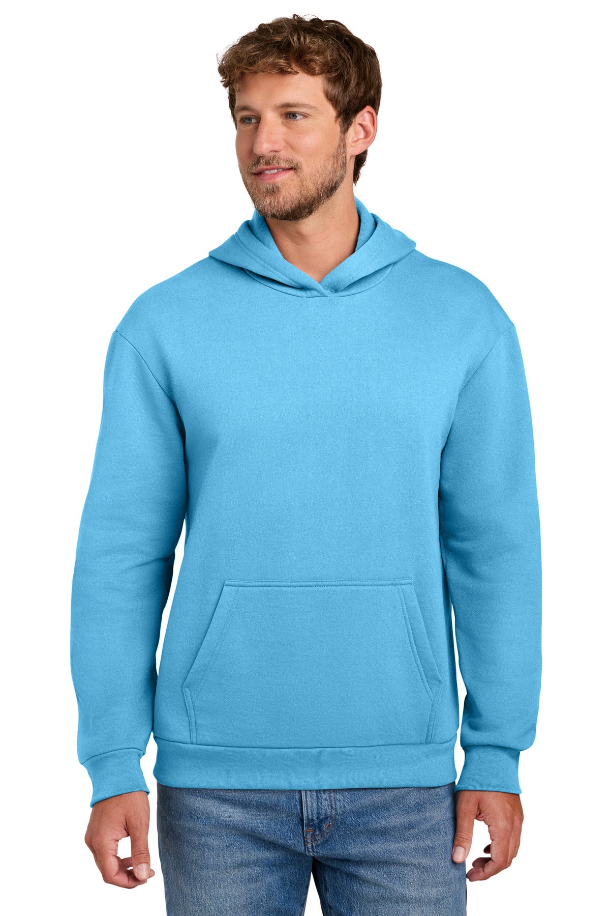 Port & Company PC68H Easy Fleece Pullover Hooded Sweatshirt | Port & Co PC68H
