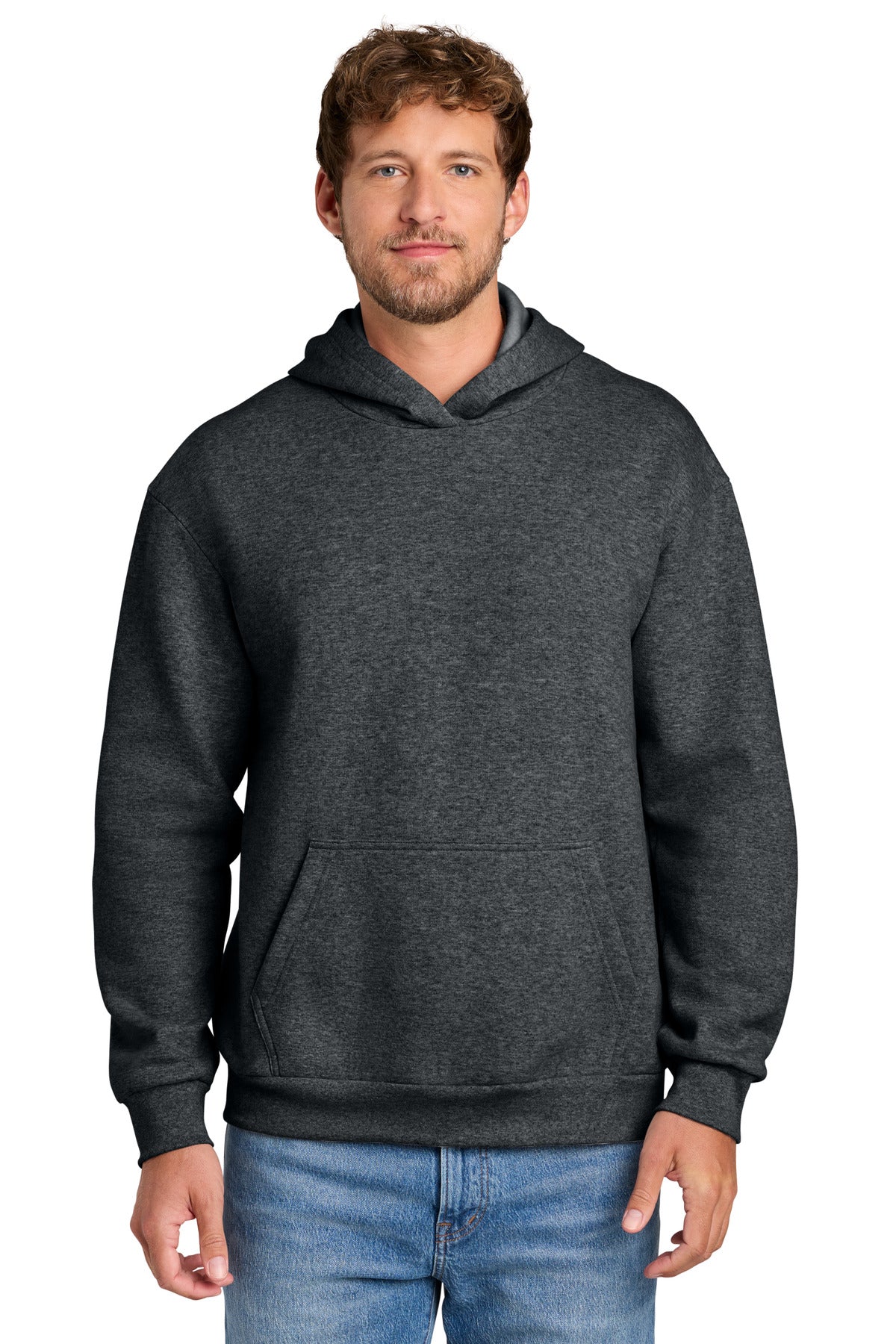 Port & Company PC68H Easy Fleece Pullover Hooded Sweatshirt | Port & Co PC68H