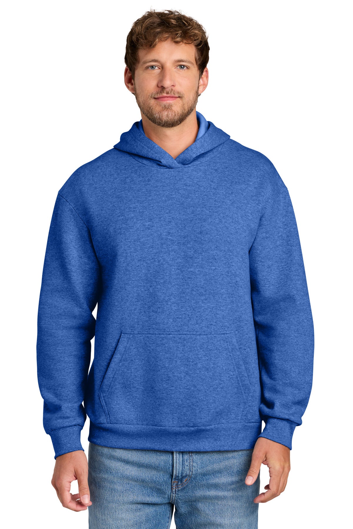 Port & Company PC68H Easy Fleece Pullover Hooded Sweatshirt | Port & Co PC68H