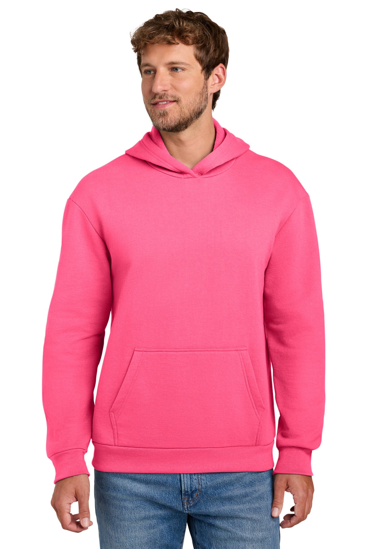 Port & Company PC68H Easy Fleece Pullover Hooded Sweatshirt | Port & Co PC68H