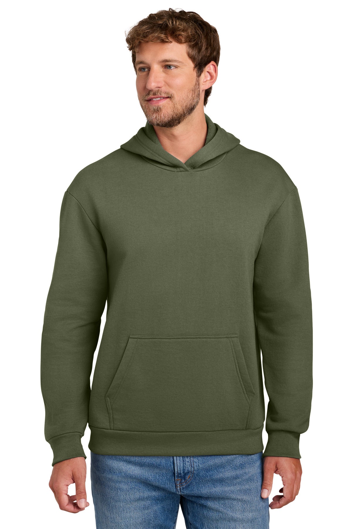 Port & Company PC68H Easy Fleece Pullover Hooded Sweatshirt | Port & Co PC68H