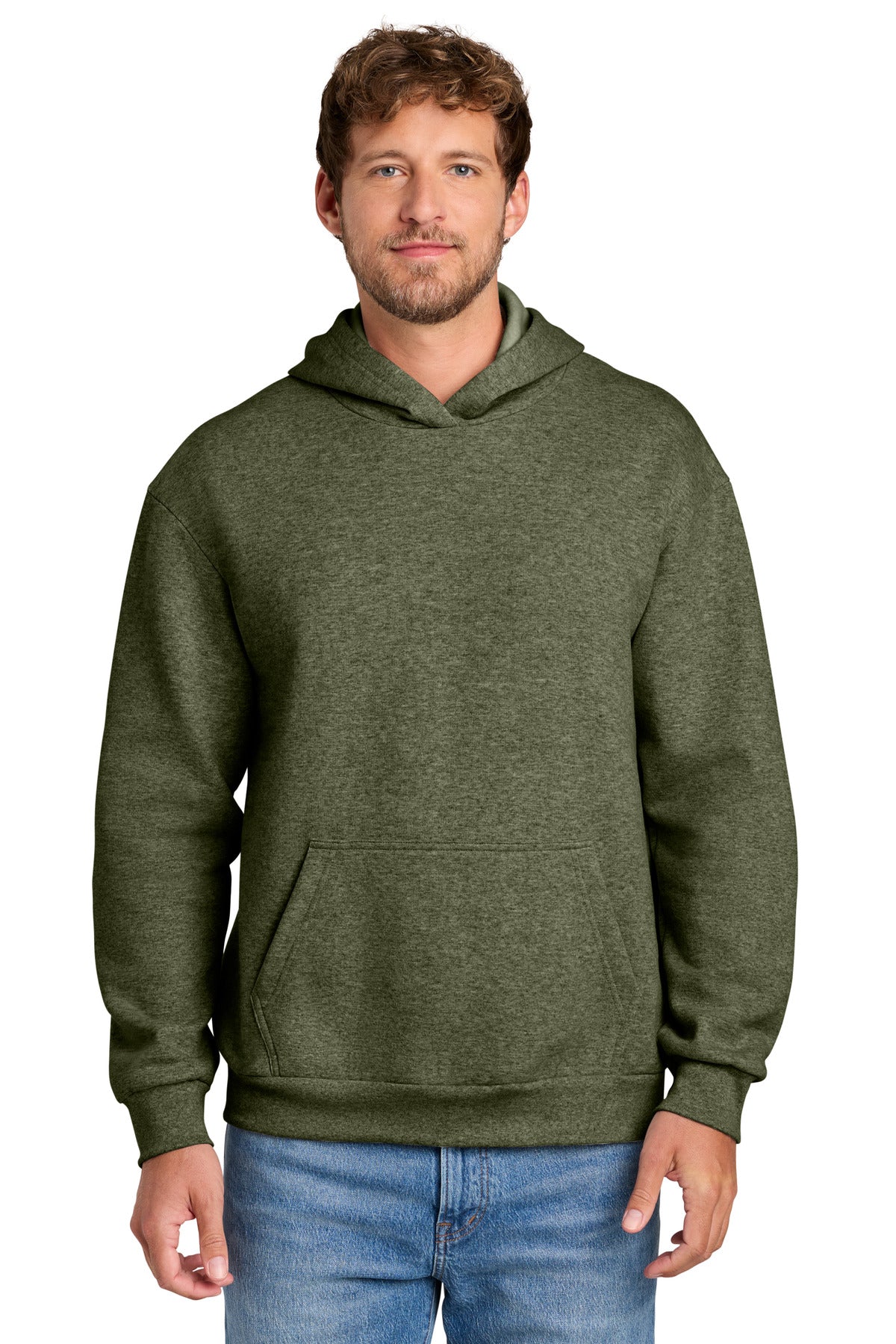Port & Company PC68H Easy Fleece Pullover Hooded Sweatshirt | Port & Co PC68H