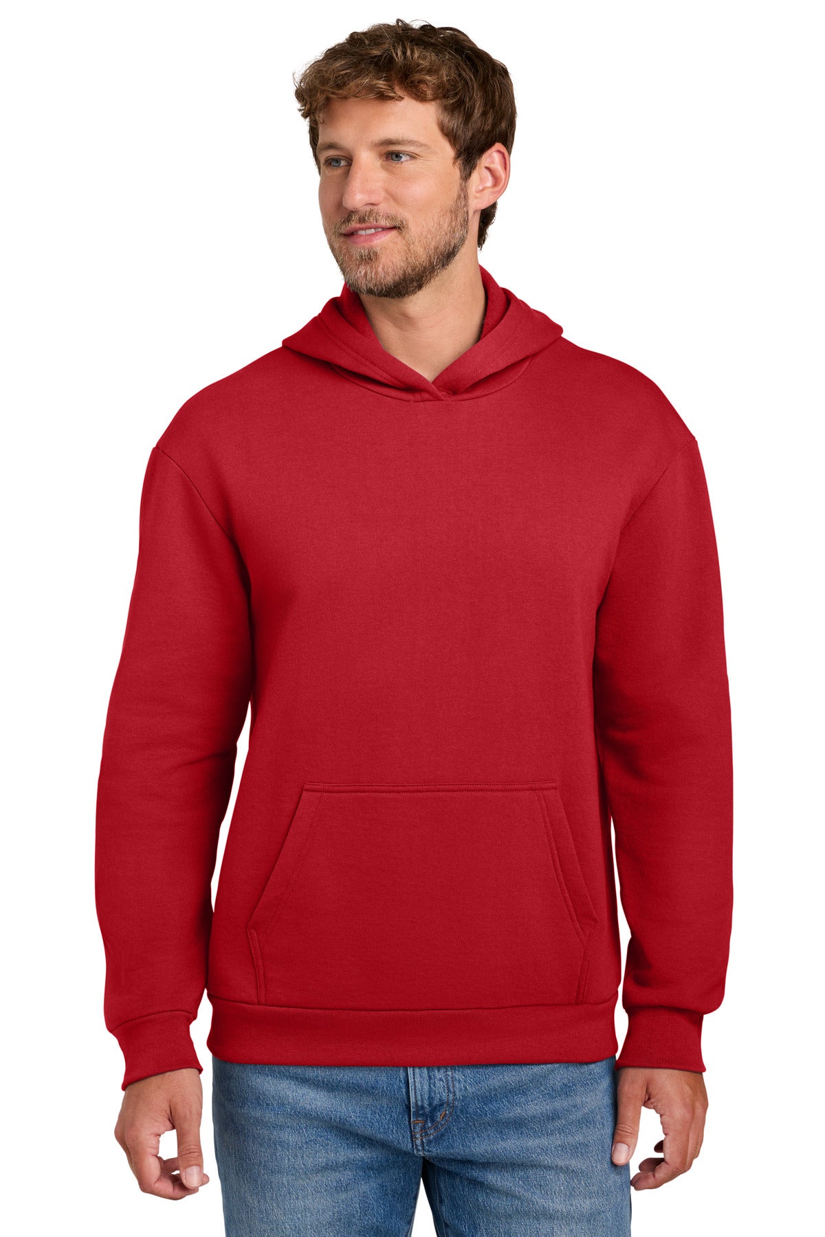 Port & Company PC68H Easy Fleece Pullover Hooded Sweatshirt | Port & Co PC68H