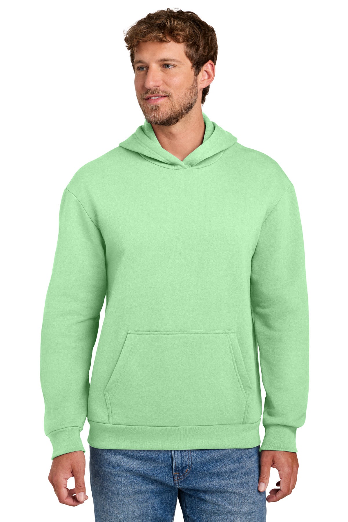 Port & Company PC68H Easy Fleece Pullover Hooded Sweatshirt | Port & Co PC68H