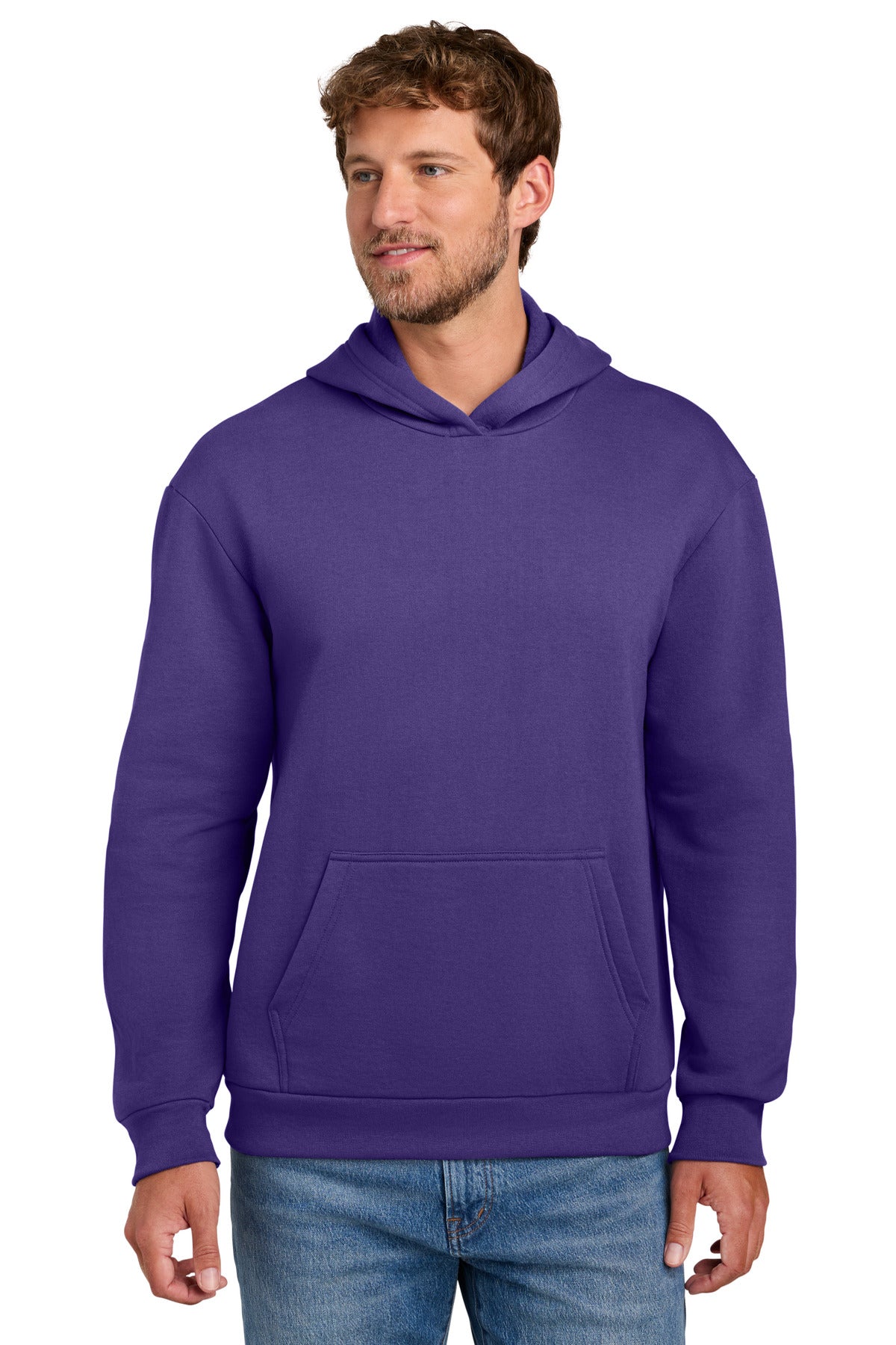 Port & Company PC68H Easy Fleece Pullover Hooded Sweatshirt | Port & Co PC68H