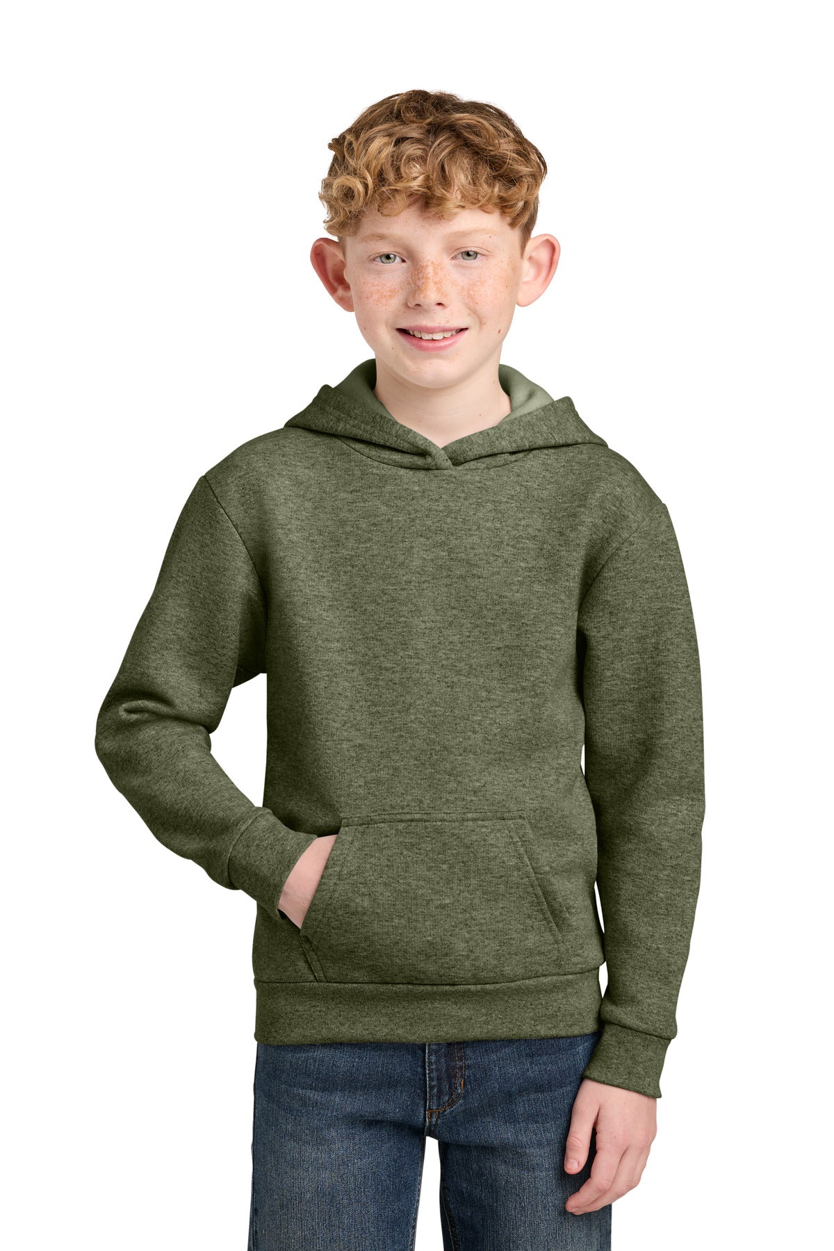 Port & Company PC68YH Youth Easy Fleece Pullover Hoodie Wholesale Youth Hoodies | Port & Co PC68YH