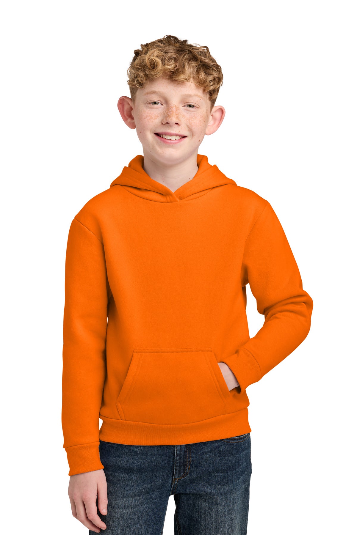 Port & Company PC68YH Youth Easy Fleece Pullover Hoodie Wholesale Youth Hoodies | Port & Co PC68YH