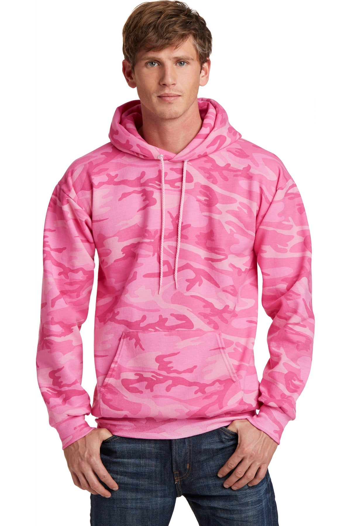 Port & Co ™ Core Fleece Camo Pullover Hooded Sweatshirt. PC78HC - Port & Company PC78HC