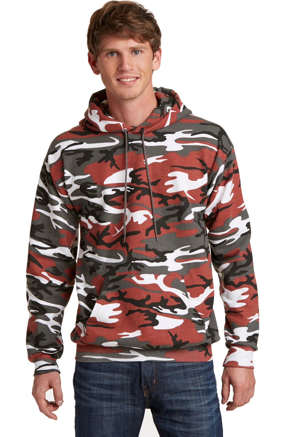 Port & Co ™ Core Fleece Camo Pullover Hooded Sweatshirt. PC78HC - Port & Company PC78HC