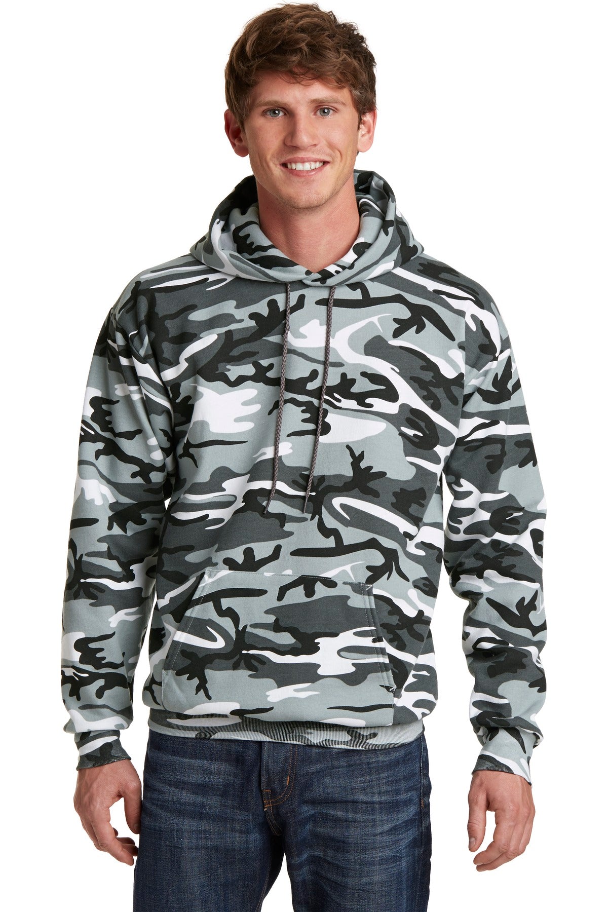 Port & Co â„¢ Core Fleece Camo Pullover Hooded Sweatshirt. PC78HC - Port & Company PC78HC