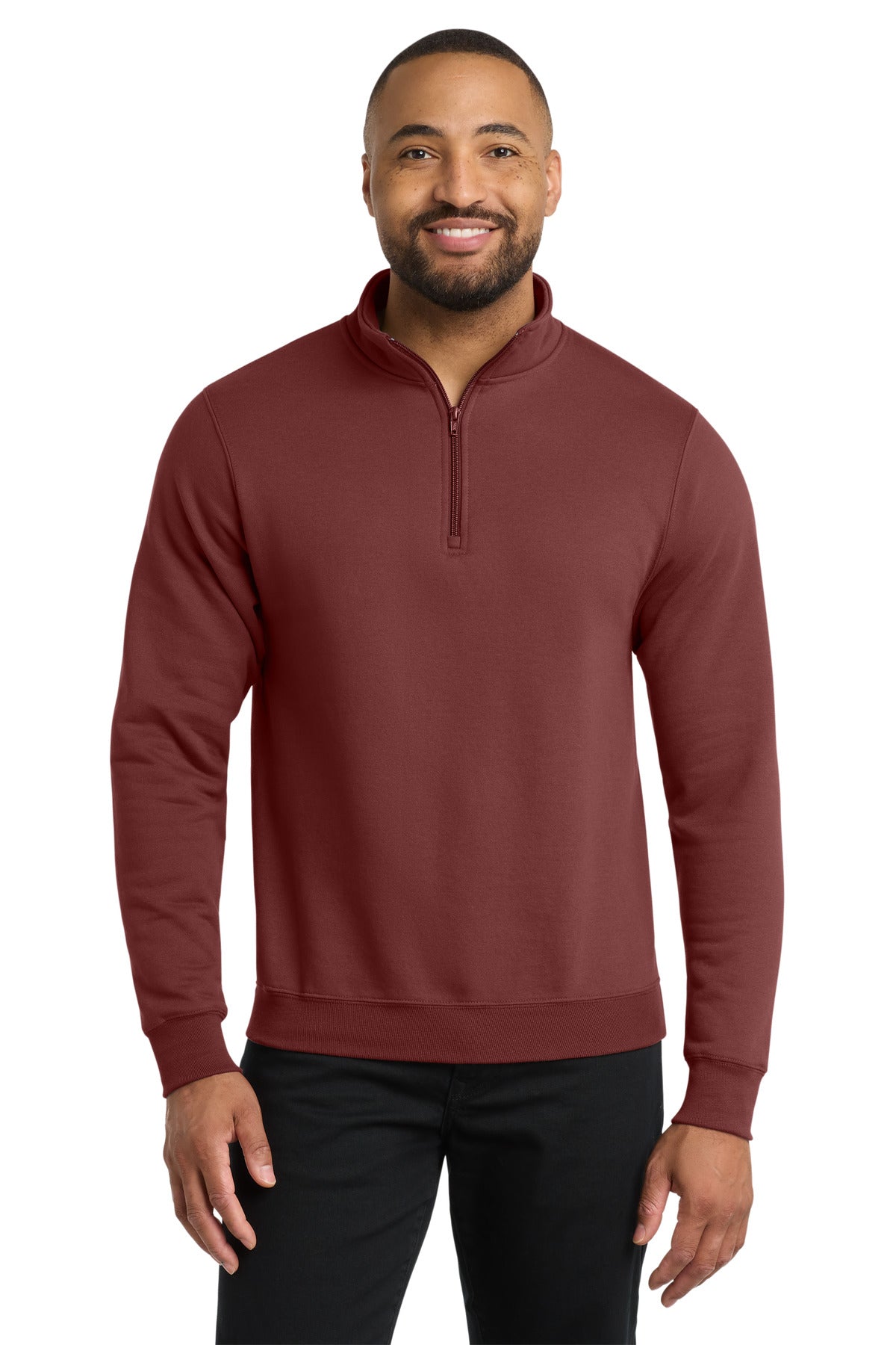 Port & Co ™ Core Fleece 1/4-Zip Pullover Sweatshirt PC78Q - Port & Company PC78Q