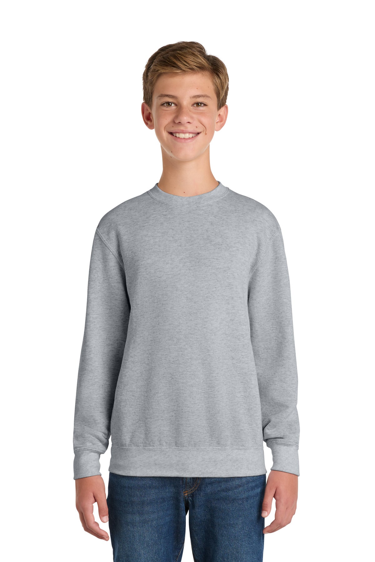 Port & Company PC78Y Youth Core Fleece Crewneck Sweatshirt | Port & Co PC78Y