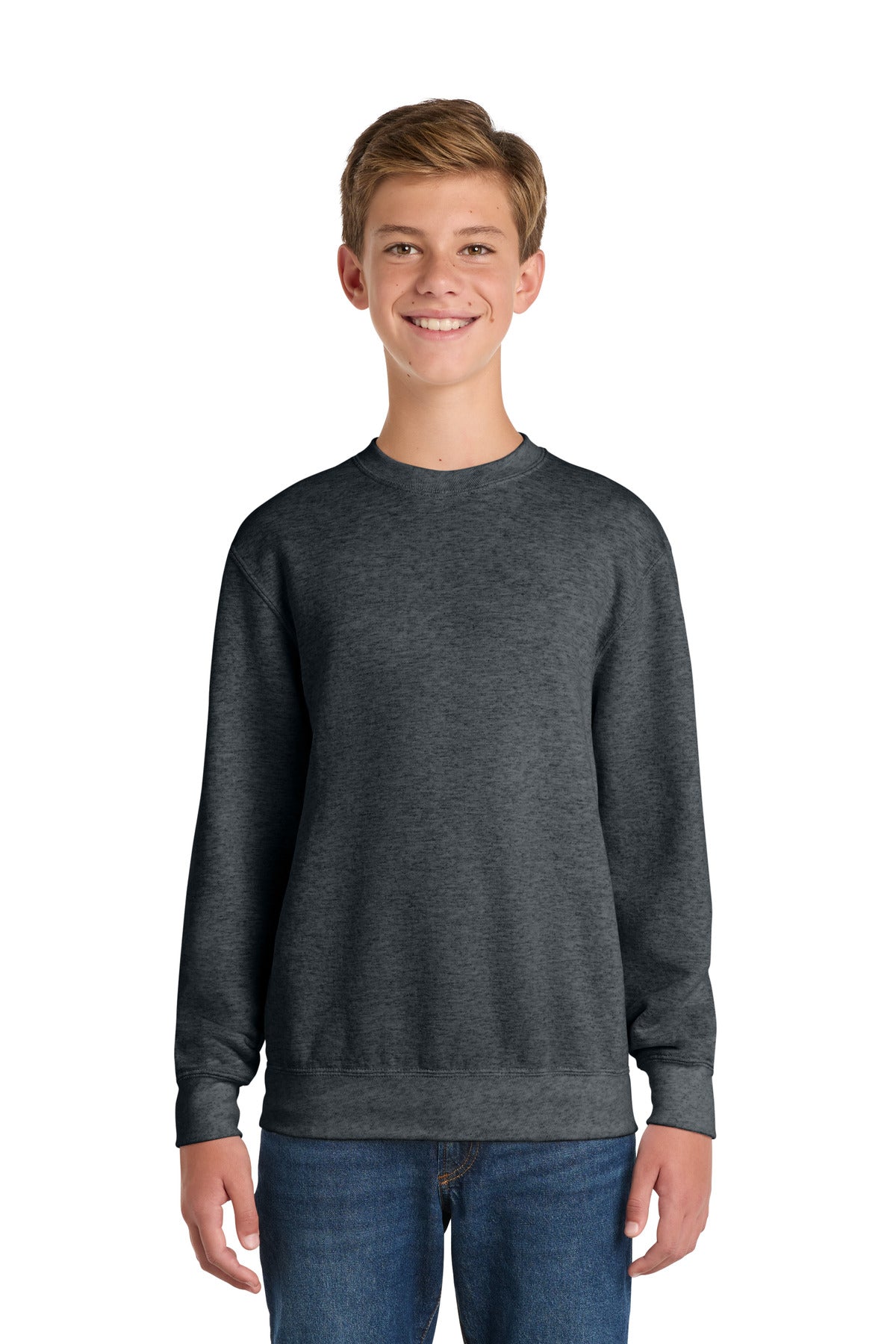 Port & Company PC78Y Youth Core Fleece Crewneck Sweatshirt | Port & Co PC78Y