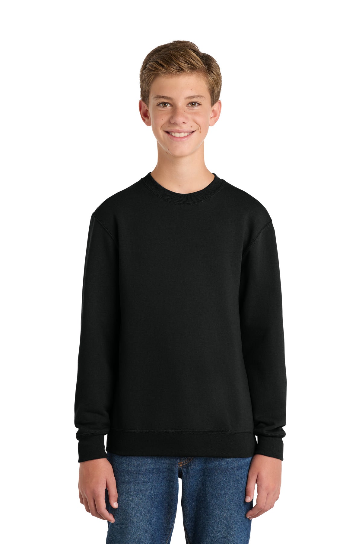 Port & Company PC78Y Youth Core Fleece Crewneck Sweatshirt | Port & Co PC78Y