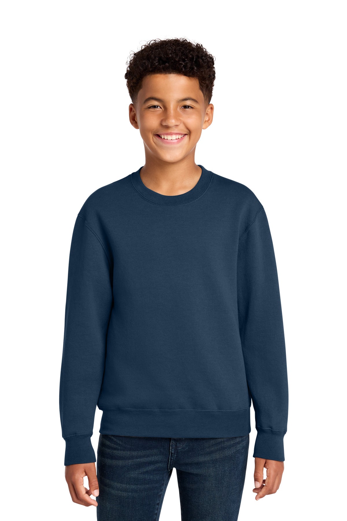Port & Company PC78Y Youth Core Fleece Crewneck Sweatshirt | Port & Co PC78Y