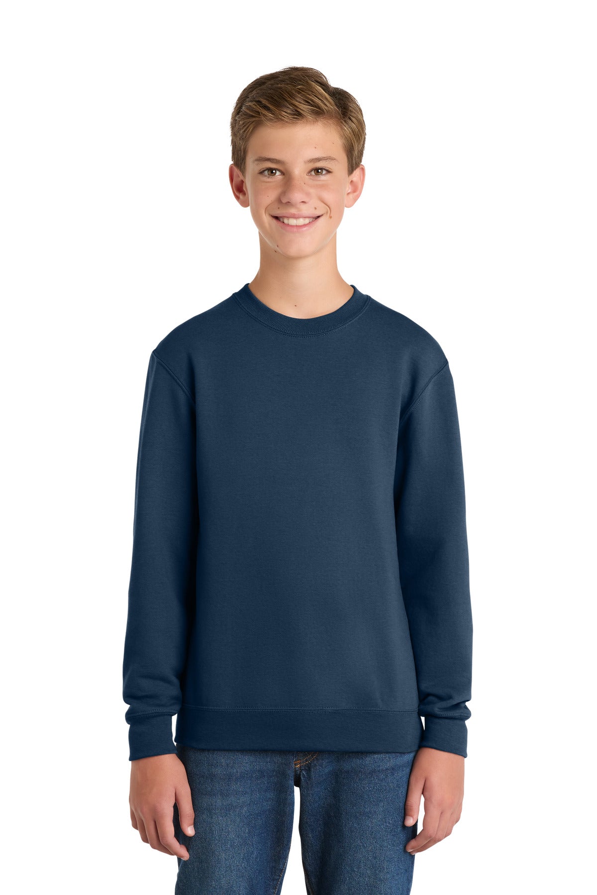 Port & Co ™ Youth Core Fleece Crewneck Sweatshirt PC78Y - Port & Company PC78Y