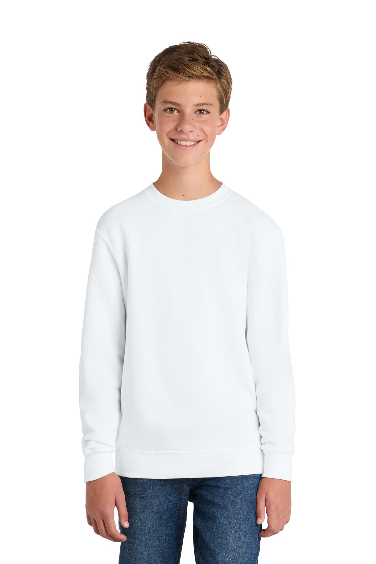 Port & Company PC78Y Youth Core Fleece Crewneck Sweatshirt | Port & Co PC78Y