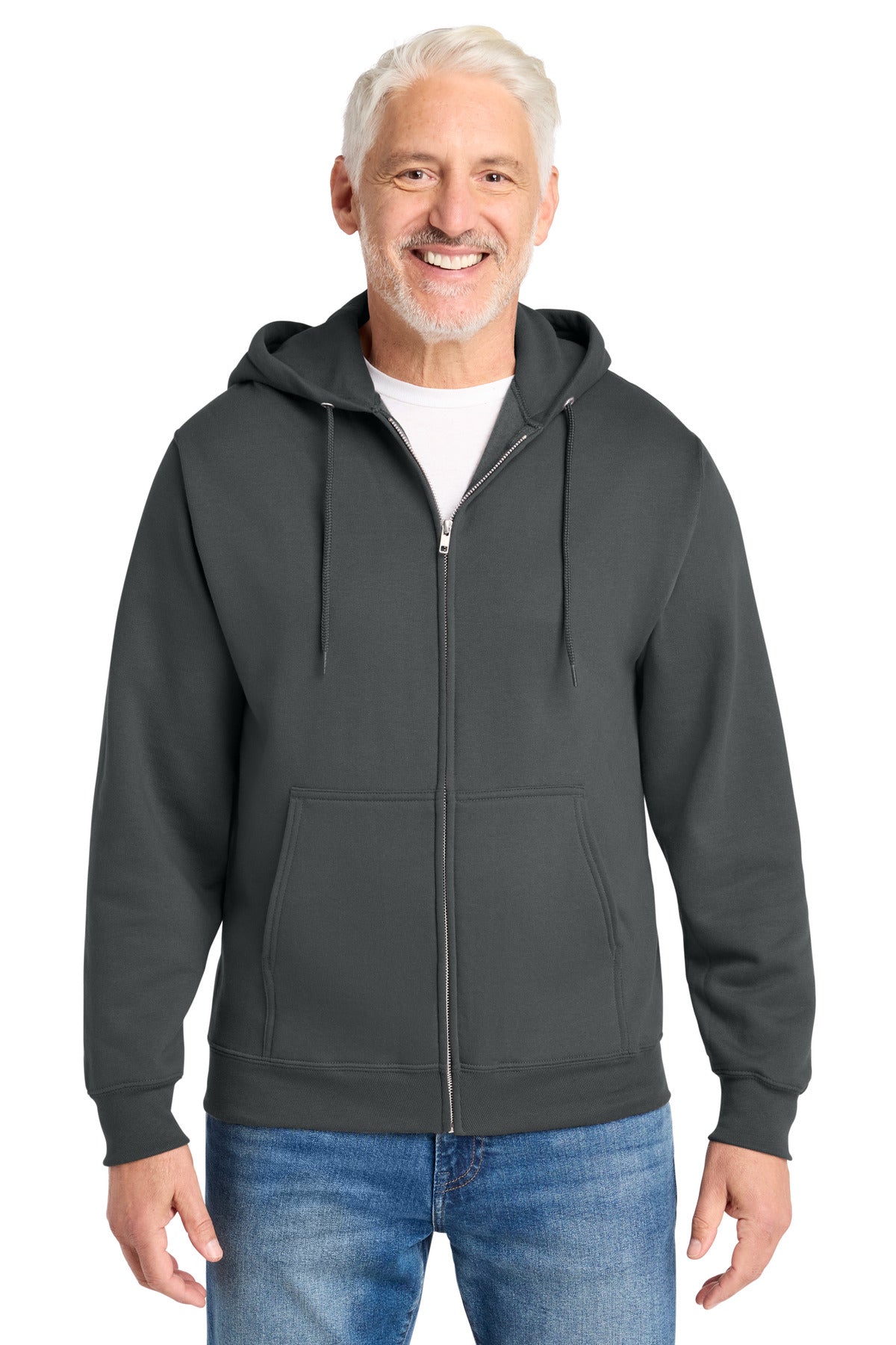 Port & Company PC78ZH Core Fleece Full-Zip Hooded Sweatshirt | Port & Co PC78ZH