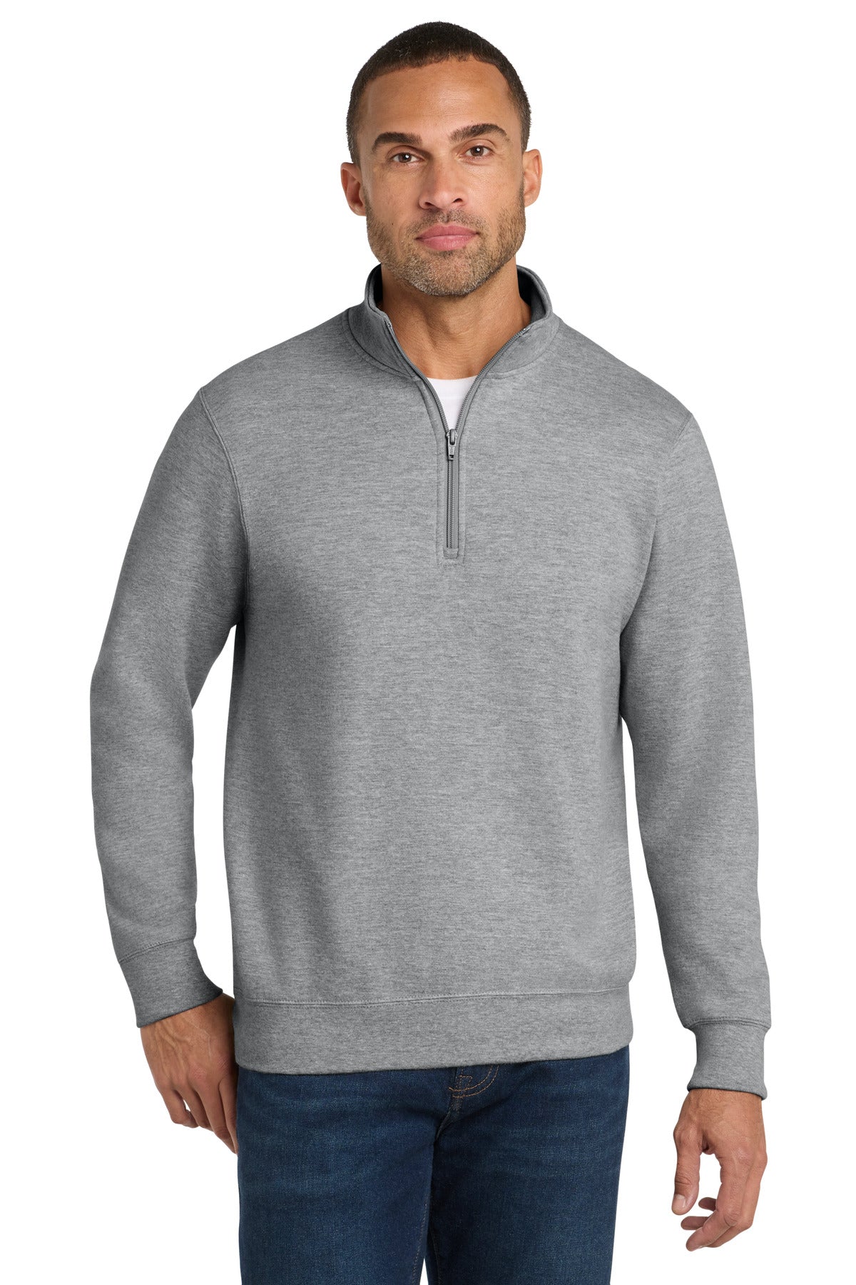Port & Co ™ Fan Favorite Fleece 1/4-Zip Pullover Sweatshirt. PC850Q - Port & Company PC850Q