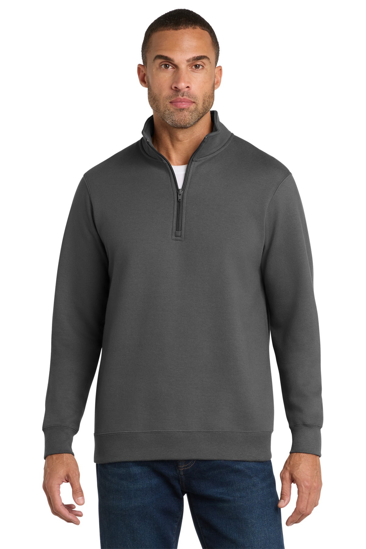 Port & Co ™ Fan Favorite Fleece 1/4-Zip Pullover Sweatshirt. PC850Q - Port & Company PC850Q