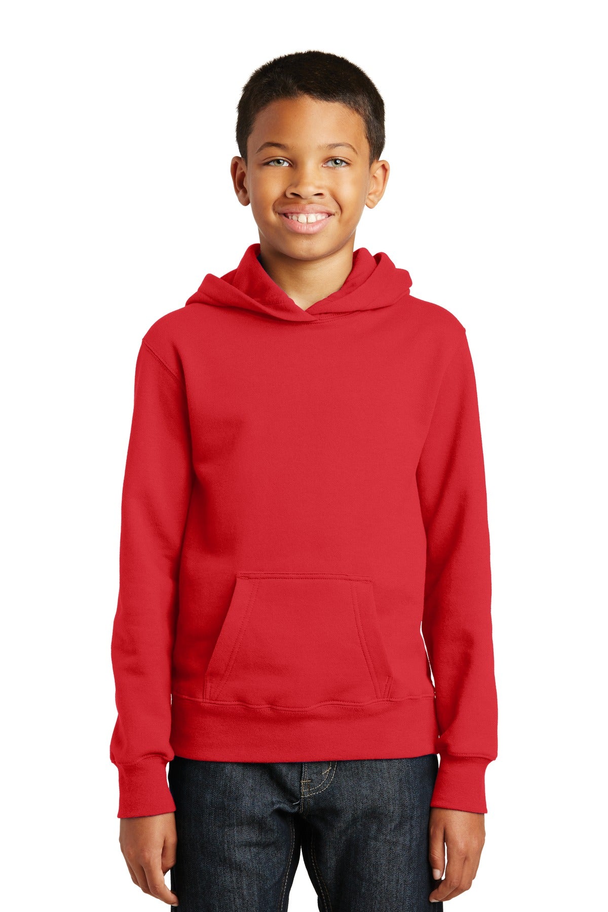Port & Co ™ Youth Fan Favorite Fleece Pullover Hooded Sweatshirt. PC850YH - Port & Company PC850YH