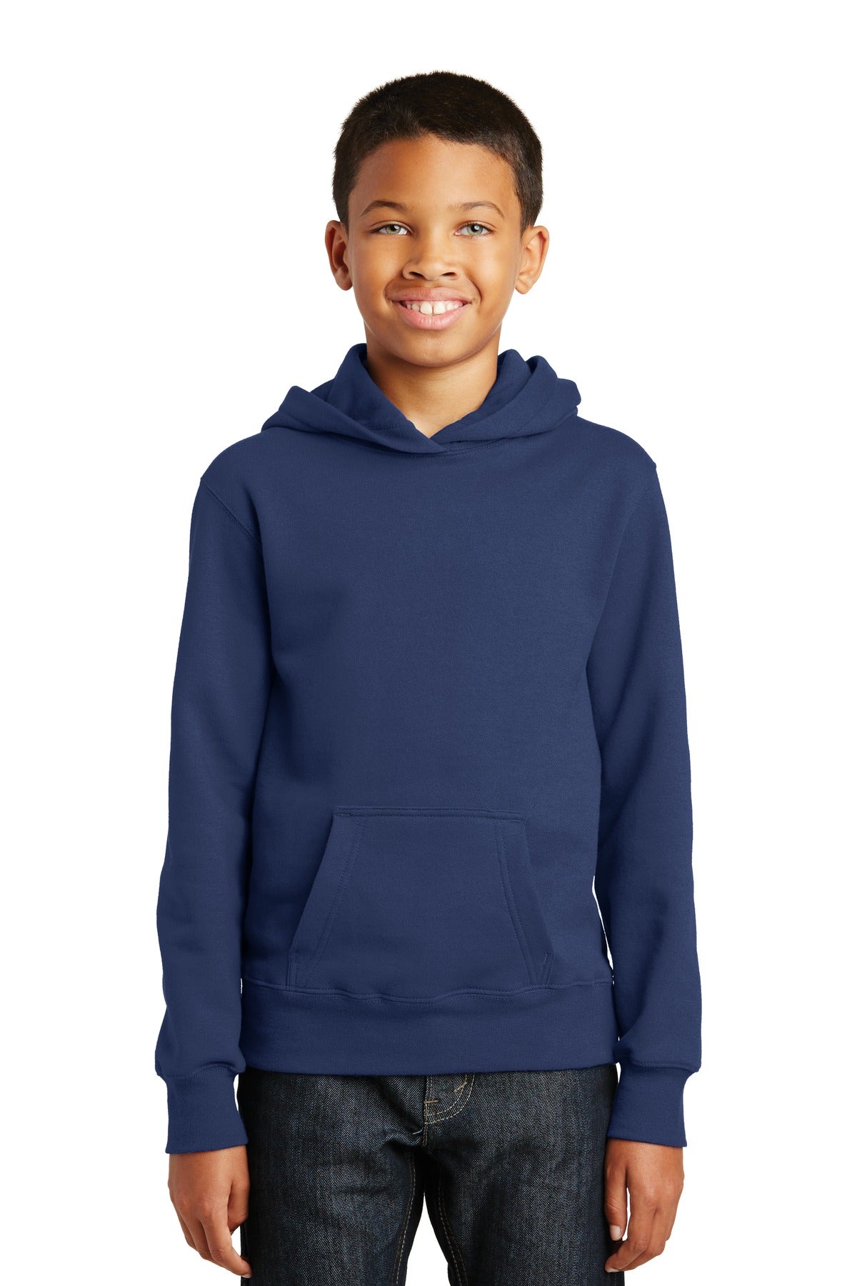 Port & Co ™ Youth Fan Favorite Fleece Pullover Hooded Sweatshirt. PC850YH - Port & Company PC850YH