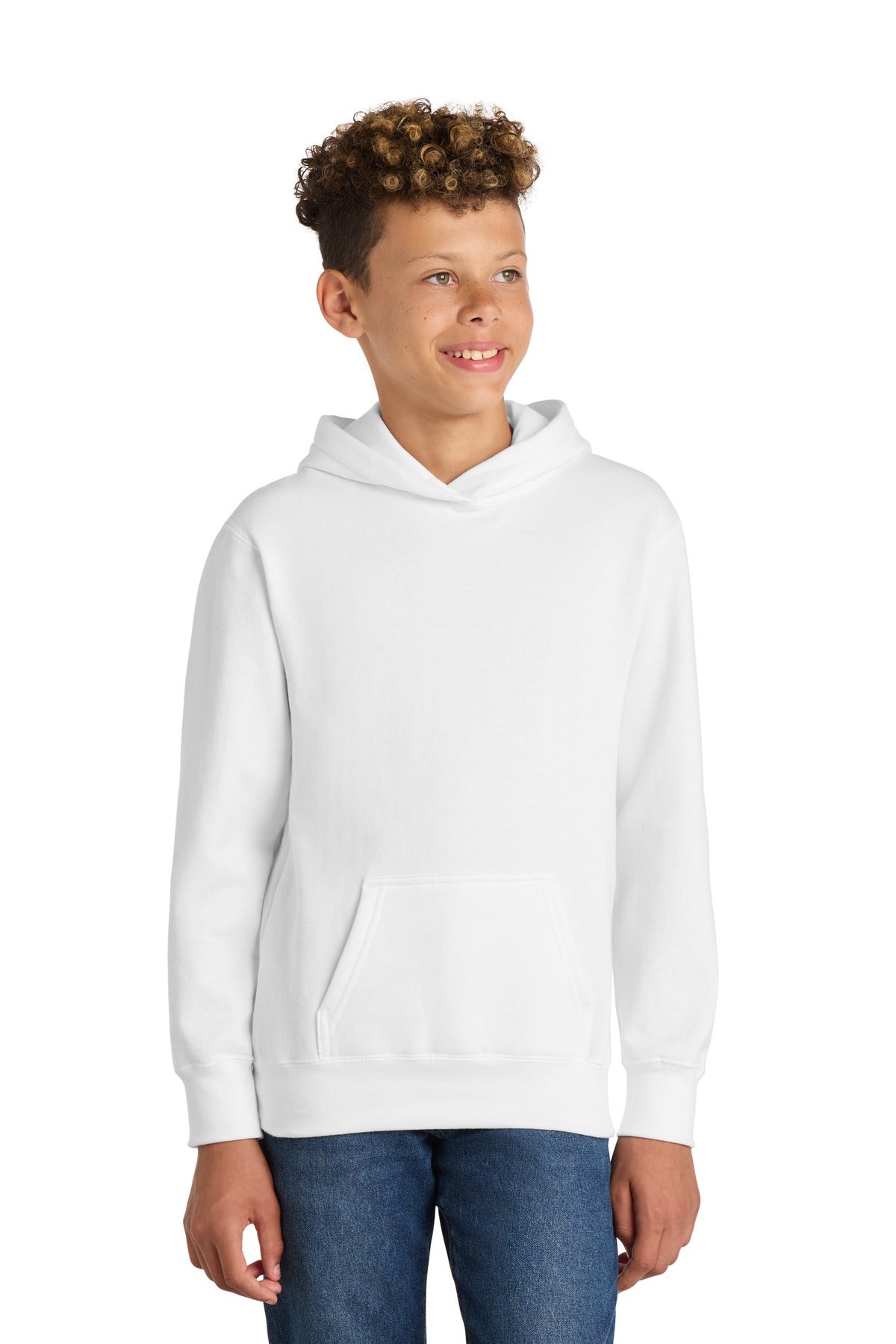 Port & Company PC850YH Youth Fan Favorite Fleece Pullover Hooded Sweatshirt | Port & Co PC850YH