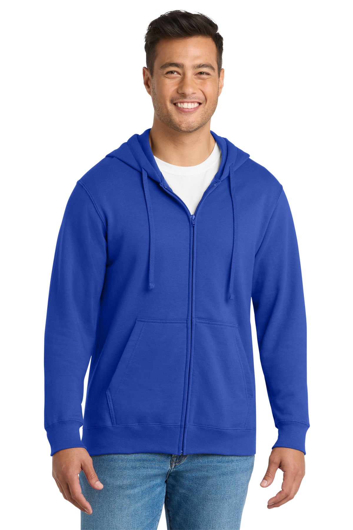 Port & Company PC850ZH Fan Favorite Fleece Full-Zip Hooded Sweatshirt | Port & Co PC850ZH