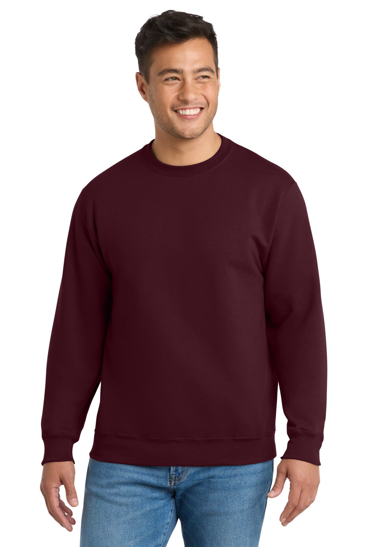 Port & Co ™ Tall Essential Fleece Crewneck Sweatshirt. PC90T - Port & Co PC90T