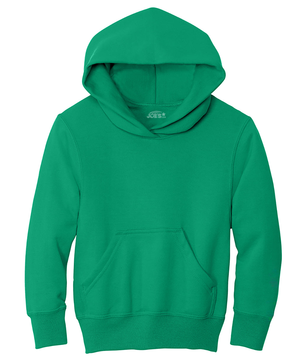 Joe's USA Youth Heavy Blend Hooded Sweatshirt