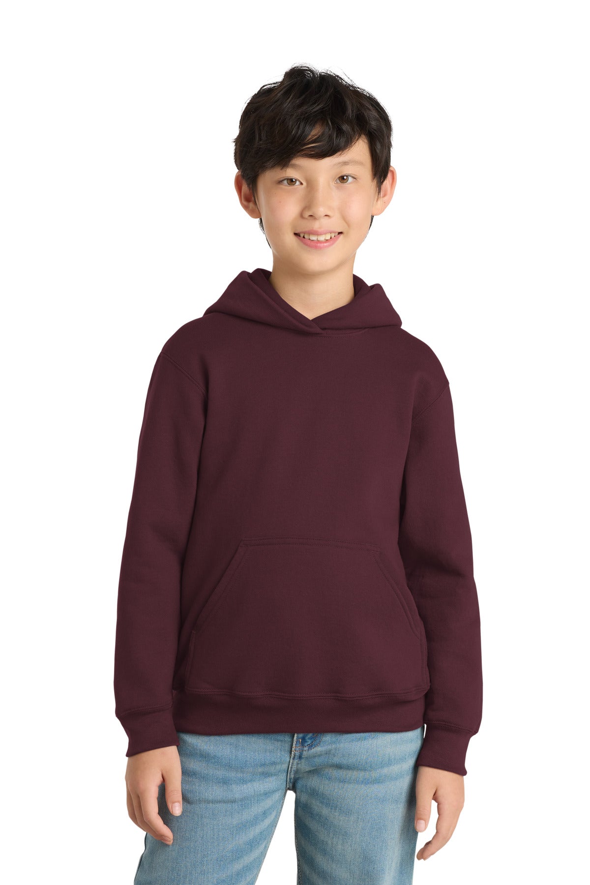 Port & Co ™ Youth Core Fleece Pullover Hooded Sweatshirt. PC90YH - Port & Co PC90YH
