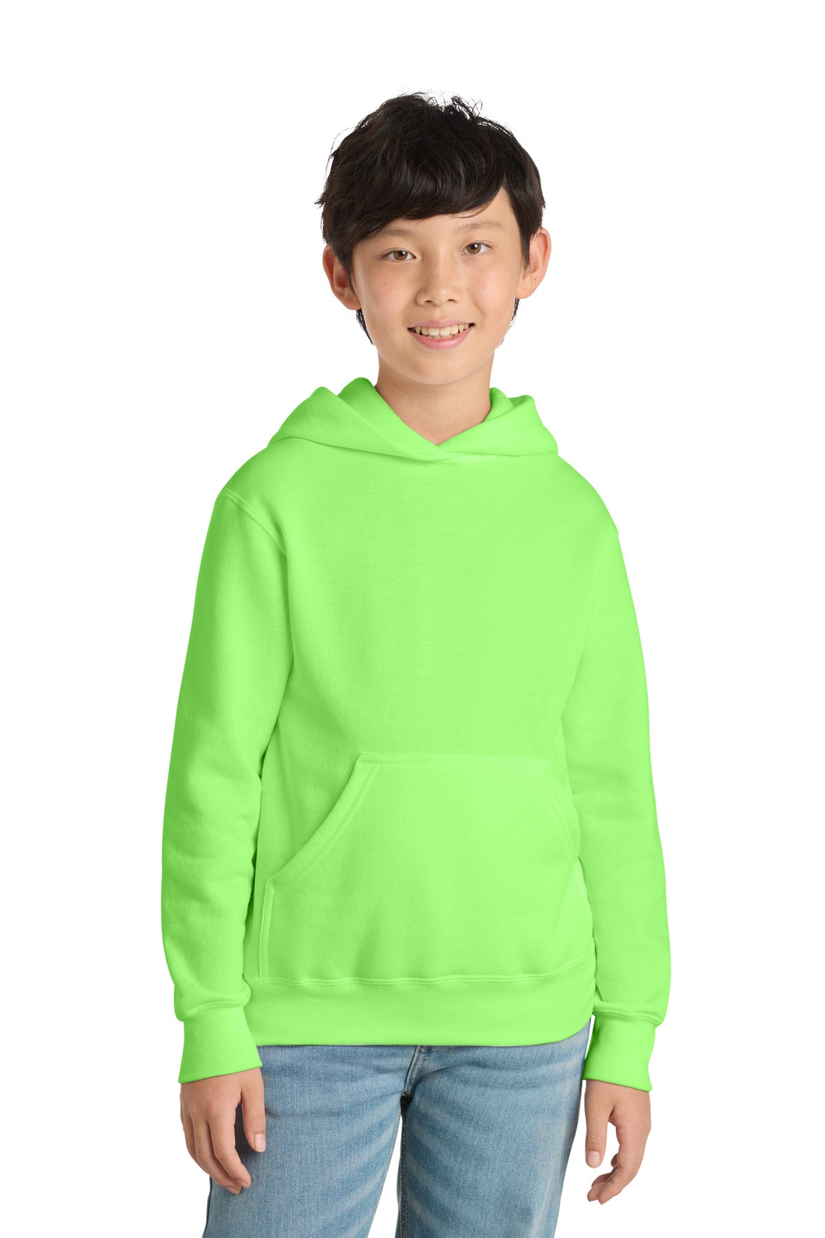 Port & Co ™ Youth Core Fleece Pullover Hooded Sweatshirt. PC90YH - Port & Company PC90YH