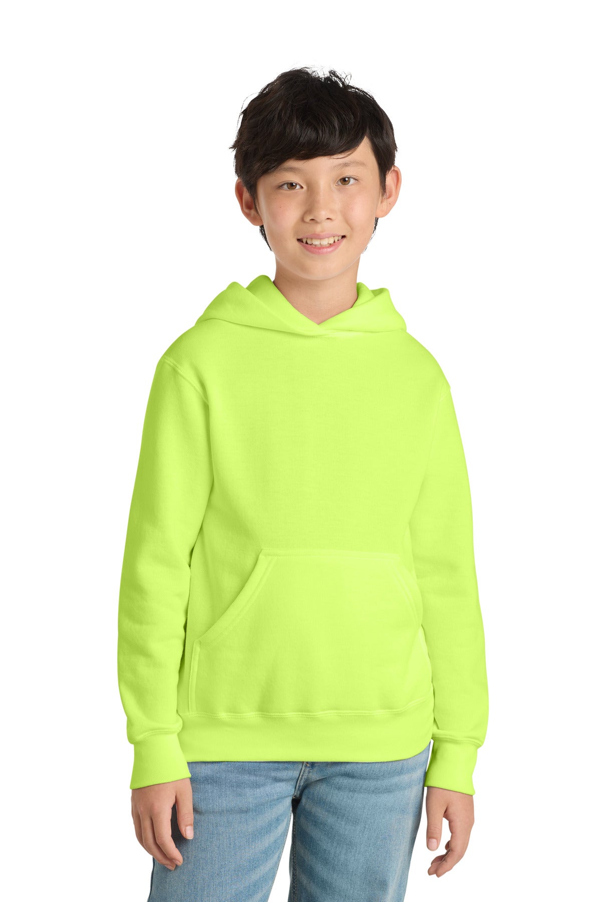 Port & Co ™ Youth Core Fleece Pullover Hooded Sweatshirt. PC90YH - Port & Co PC90YH